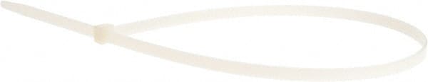 Value Collection - 27.9" Long Natural (Color) Nylon Standard Cable Tie - 175 Lb Tensile Strength, 185mm Max Bundle Diam - Exact Tooling