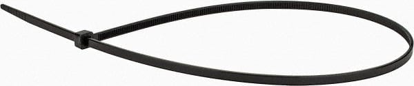 Value Collection - 14.6" Long Black Nylon Standard Cable Tie - 40 Lb Tensile Strength, 106mm Max Bundle Diam - Exact Tooling