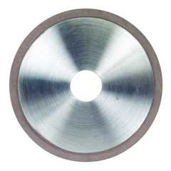 6 x 1/4 x 1-1/4" - 1/8" Abrasive Depth - 120 Grit - Type 1A1 Diamond Straight Wheel - Exact Tooling