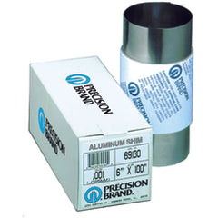 .010X6X100 ALUMINUM SHIM - Exact Tooling