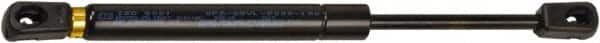 Associated Spring Raymond - 0.236" Rod Diam, 0.591" Tube Diam, 100 Lb Capacity, Gas Spring - Extension, 15" Extended Length, 5.5" Stroke Length, Composite Ball Socket, Nitride Coated Piston - Exact Tooling