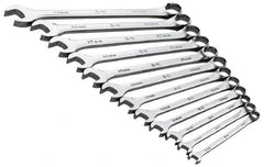 SK - 12 Piece, 8 to 19mm, 12 Point Combination Wrench Set - Exact Tooling