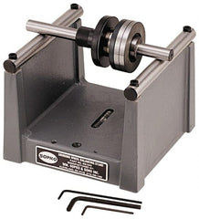 Sopko - 6-1/2" Wide x 4-13/16" High, Wheel Balancing Stand - 4" Throat - Exact Tooling