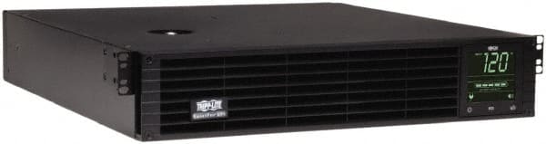 Tripp-Lite - 20 Amp, 3,000 VA, Tower & Rack Mount Line Interactive Backup Uninterruptible Power Supply - Backup 3 min with Full Load & 10 min with Half Load, 120 VAC Input & Output, 2,880 Watt Output, 1 Phases, 8 Outlets - Exact Tooling