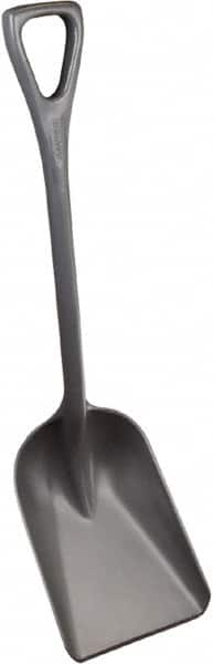 Remco - 14-1/2" High Square Plastic Shovel - 24-5/8" Long D-Grip Handle - Exact Tooling