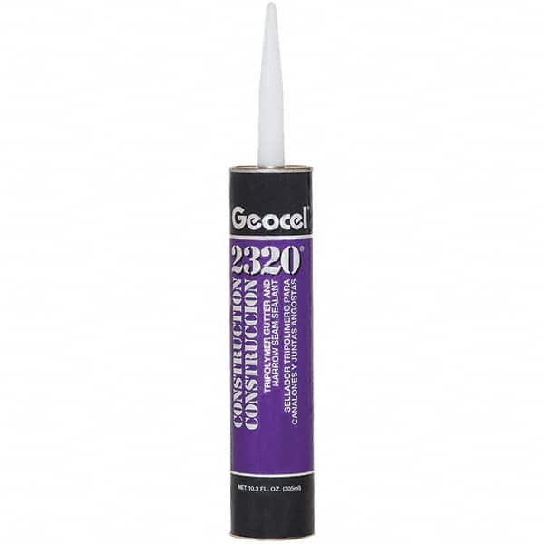 Geocel - 10.3 oz Tube White Tripolymer Seam Sealant - Outdoor - Exact Tooling