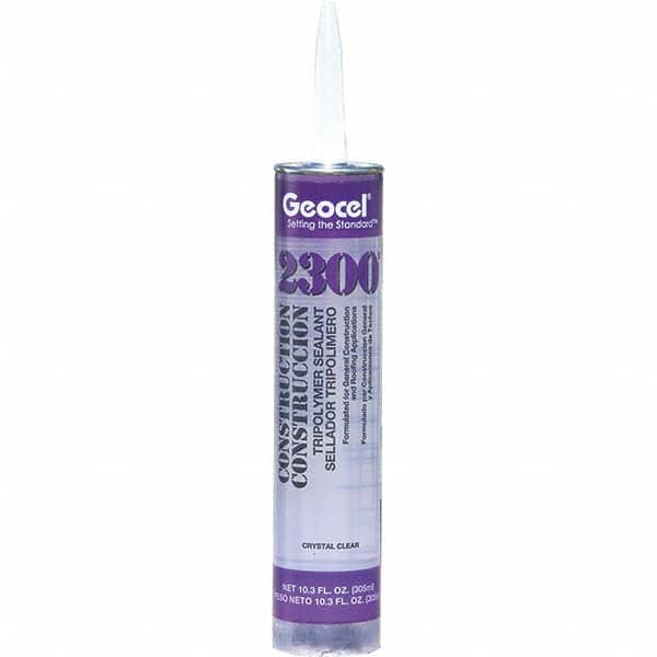 Geocel - 10.3 oz Tube Clear Tripolymer Sealant - Outdoor - Exact Tooling