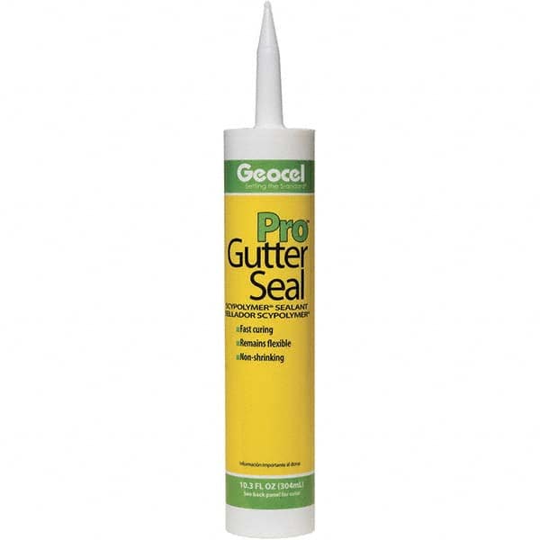 Geocel - 10.3 oz Cartridge White Scypolymer Seam Sealant - Outdoor - Exact Tooling