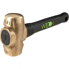 Wilton - Non-Sparking Hammers Tool Type: Brass Hammer Head Material: Brass - Exact Tooling