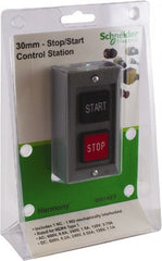 Schneider Electric - 30mm Mount Hole, Extended Straight, Pushbutton Switch - Exact Tooling