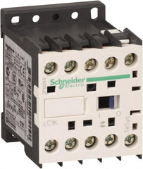 Schneider Electric - 3 Pole, 480 Coil VAC at 50/60 Hz, 6 Amp at 440 VAC, Nonreversible IEC Contactor - BS 5424, CSA, IEC 60947, NF C 63-110, RoHS Compliant, UL Listed, VDE 0660 - Exact Tooling
