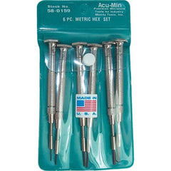 Moody Tools - Precision & Specialty Screwdrivers Type: Precision Hex Overall Length Range: 3" - 6.9" - Exact Tooling