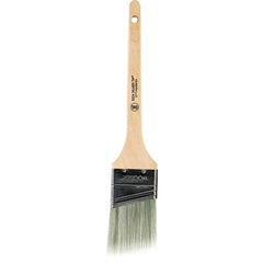 Wooster Brush - 2" Angled Synthetic Sash Brush - 2-7/16" Bristle Length, 7-1/4" Wood Rattail Handle - Exact Tooling