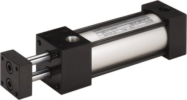 Norgren - 4" Stroke x 1-1/2" Bore Double Acting Air Cylinder - 1/4 Port, 250 Max psi, -20 to 200°F - Exact Tooling