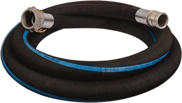 Continental ContiTech - Liquid Suction & Discharge Hose Inside Diameter (Inch): 1-1/2 Length (Feet): 1 - Exact Tooling