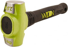 Wilton - 2-1/2 Lb Head, 12" Long Sledge Hammer - Steel Head, Steel Handle with Grip - Exact Tooling