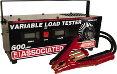 Associated Equipment - 6 to 24 Volt Heavy-Duty Battery Load Tester - 0 to 1,200 CCA Range, 5-1/2' Cable - Exact Tooling