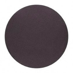 Norton - 20" Diam, 60 Grit Aluminum Oxide Adhesive PSA Disc - Coarse Grade, Brown, X Weighted Backing, Flexible - Exact Tooling