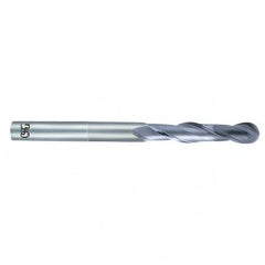 1/8" Dia. - 1-3/4" OAL - Diamond CBD - Ball End SE EM - 2 FL - Exact Tooling