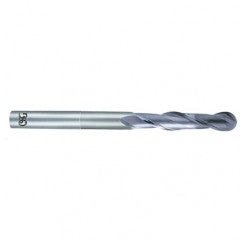1/4" Dia. - 2-1/2" OAL - Diamond CBD - Ball End SE EM - 2 FL - Exact Tooling