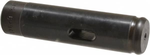 Collis Tool - MT1 Inside Morse Taper, Standard Length Morse Taper to Straight Shank - 4" OAL, Steel, Hardened & Ground Throughout - Exact Tooling