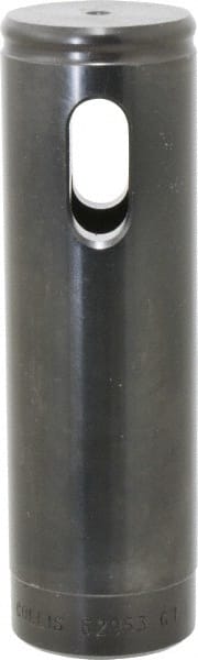 Collis Tool - MT4 Inside Morse Taper, Standard Length Morse Taper to Straight Shank - 5-3/4" OAL, Steel, Hardened & Ground Throughout - Exact Tooling
