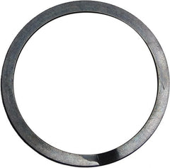 Rotor Clip - 2" Groove Diam, 2-1/8" Shaft Diam, Oil Over Steel Steel, Spiral External Retaining Rings - 0.086" Groove Width, 0.061" Groove Depth, 0.078" Ring Thickness, Grade 1060-1090 - Exact Tooling