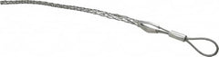 Woodhead Electrical - Flexible Eye, Closed Mesh, Steel Wire Pulling Grip - 12-3/4" Mesh, 1/2 to 0.61" Cable Diam - Exact Tooling