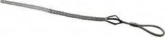 Woodhead Electrical - Flexible Eye, Closed Mesh, Steel Wire Pulling Grip - 12" Mesh, 0.37 to 0.49" Cable Diam - Exact Tooling