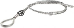 Woodhead Electrical - Flexible Eye, Closed Mesh, Steel Wire Pulling Grip - 26" Mesh, 1-1/2 to 1.99" Cable Diam - Exact Tooling