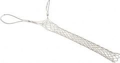 Woodhead Electrical - Double Eye, Closed Mesh, Bronze Wire Pulling Grip - 20" Mesh, 1-3/4 to 1.99" Cable Diam - Exact Tooling