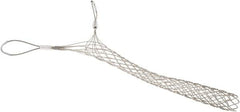 Woodhead Electrical - Double Eye, Closed Mesh, Bronze Wire Pulling Grip - 22" Mesh, 2 to 2.49" Cable Diam - Exact Tooling
