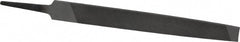 Value Collection - 6" Long, Bastard Cut, Mill American-Pattern File - Single Cut, 7/64" Overall Thickness, Tang - Exact Tooling