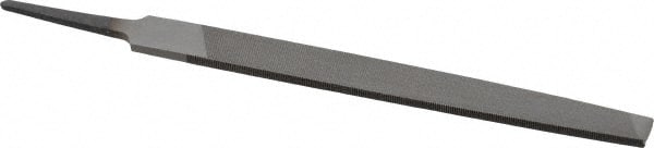 Value Collection - 6" Long, Second Cut, Mill American-Pattern File - Single Cut, 7/64" Overall Thickness, Tang - Exact Tooling