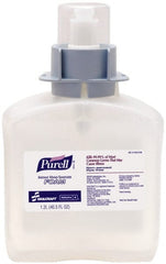 Ability One - 1200 mL Liquid Hand Sanitizer Dispenser - Plastic, Hanging, Gray - Exact Tooling