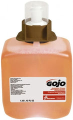 Ability One - 1250 mL Liquid Hand Soap Dispenser - Plastic, Hanging, Gray & White - Exact Tooling