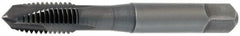 OSG - #2-56 UNF, 2 Flute, Oxide Finish, Powdered Metal Spiral Point Tap - Plug Chamfer, Right Hand Thread, 1-7/8" OAL, 9/16" Thread Length, 0.141" Shank Diam, 2B Class of Fit, Series 312NI - Exact Tooling