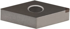 Sumitomo - NU-DNMA431 Grade BN350 PCBN Turning Insert - Uncoated, 55° Diamond, 1/2" Inscr Circle, 3/16" Thick, 1/64" Corner Radius - Exact Tooling