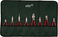 Wiha - 8 Piece Cutting Plier Set - Comes in Box - Exact Tooling