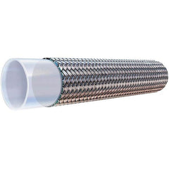 Parker - 1/2" ID x 5/8" OD, 1,500 psi Work Pressure Hydraulic Hose - 6-1/2" Radius, PTFE, -100°F to 450°F - Exact Tooling