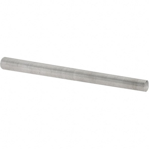 Value Collection - Size 8, 0.3672" Small End Diam, 0.492" Large End Diam, Uncoated Steel Taper Pin - Grade C-12L14, 6" OAL, 6 Pin Length - Exact Tooling