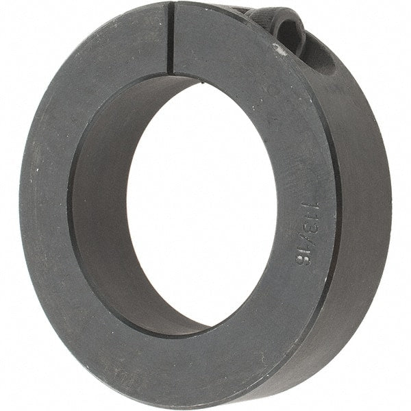 Value Collection - 1-13/16" Bore, Steel, One Piece One Piece Split Shaft Collar - 2-7/8" Outside Diam, 11/16" Wide - Exact Tooling