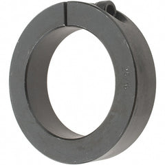 Value Collection - 2-5/16" Bore, Steel, One Piece One Piece Split Shaft Collar - 3-1/2" Outside Diam, 3/4" Wide - Exact Tooling