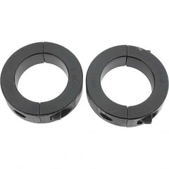 Value Collection - 1-7/8" Bore, Steel, Two Piece Two Piece Split Shaft Collar - 2-7/8" Outside Diam, 11/16" Wide - Exact Tooling