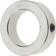 Value Collection - 1-5/8" Bore, Steel, Set Screw Shaft Collar - 2-1/2" Outside Diam, 13/16" Wide - Exact Tooling