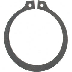 Rotor Clip - 42.5mm Groove Diam, 45mm Shaft Diam, Phosphate Spring Steel, Snap External Retaining Rings - 1.85mm Groove Width, 1.25mm Groove Depth, 1.75mm Ring Thickness, Grade DIN I7221 _ I7223 - Exact Tooling