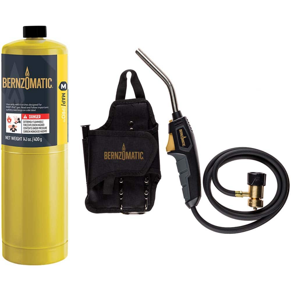Bernzomatic - Propane & MAPP Torch Kits Type: Trigger Start Max Power Hose Kit Fuel Type: Max Power Propylene M-P-P - Exact Tooling