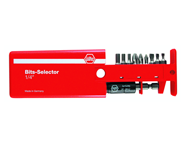 Slotted 4.5; 5.5; 6.5; Phillips # 1; 2; 3 Hex 1/8; 5/32; 3/16" Insert Bits 1/4" ClicFix Bit Holder - Slotted Dura Insert Bit Set in Storage Box. - Exact Tooling