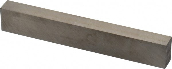 Cleveland - M2 High Speed Steel Rectangular Tool Bit Blank - 3/8" Wide x 5/8" High x 4" OAL, 2 Beveled Ends, 10° Bevel Angle, Ground - Exact Tooling