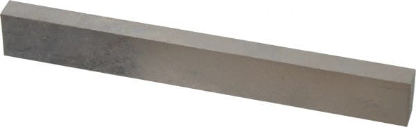 Cleveland - M2 High Speed Steel Rectangular Tool Bit Blank - 3/8" Wide x 3/4" High x 6" OAL, 2 Beveled Ends, 10° Bevel Angle, Ground - Exact Tooling